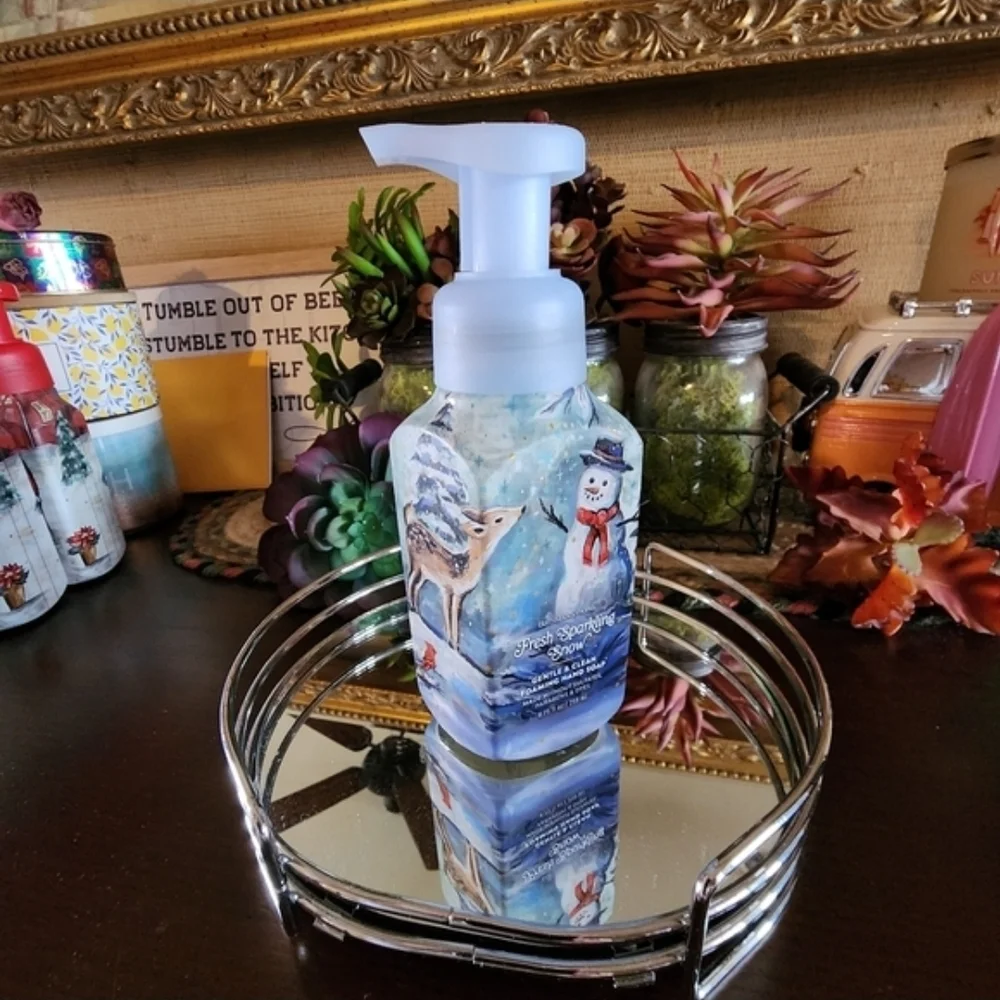 Bath & Body Works 3 Fresh Sparkling Snow Soaps SOLDOUT Online RETIRED